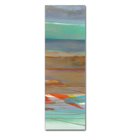 Jo Maye 'Layers III' Canvas Art,16x47